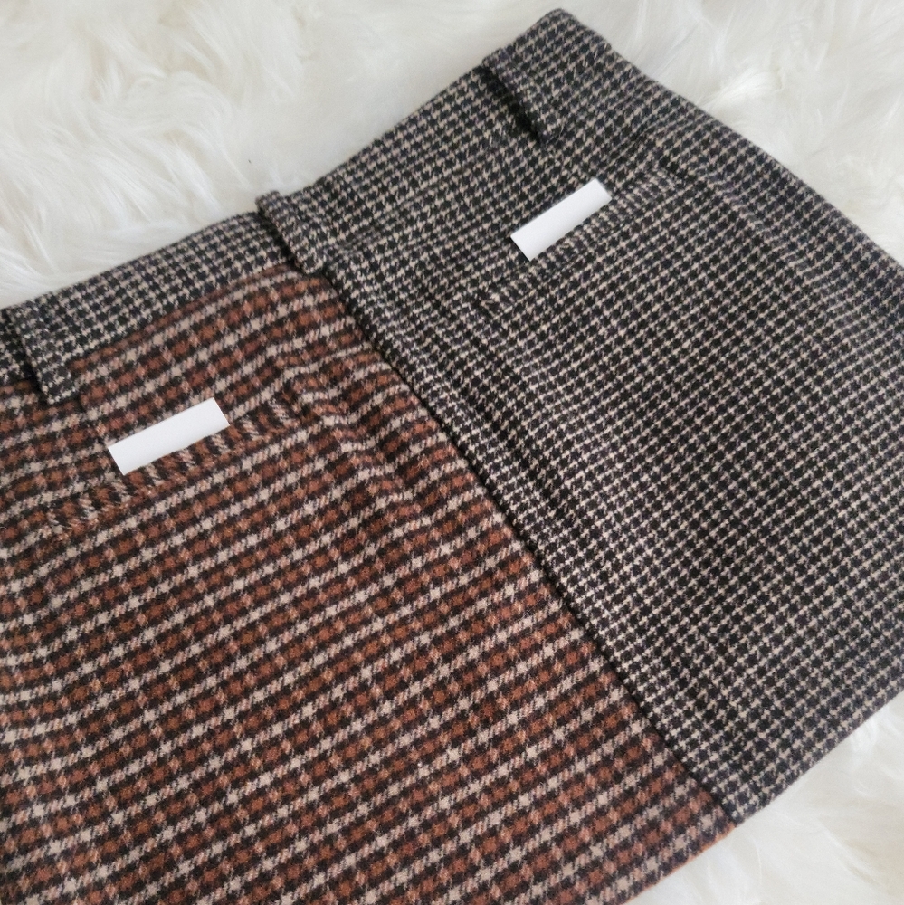NWT Rails Prim Mixed Check Fall Miniskirt - Picture 13 of 15
